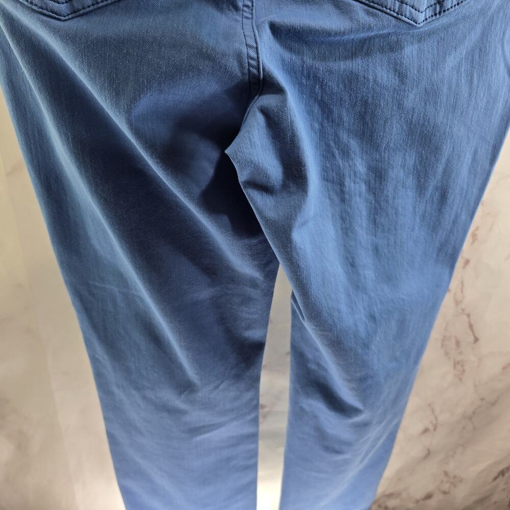 NYDJ Jeans Womens 8 Blue Crop Short Sheri Slim Colored High Rise Denim Daughters - Picture 7 of 13
